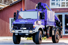THW Unimog Ladekran