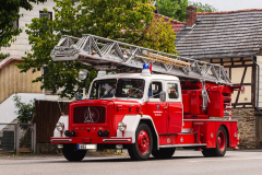Magirus, Eckhauber, Feuerwehr, Drehleiter